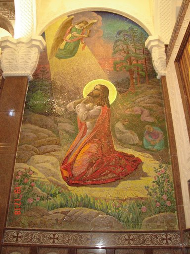 Jesus in Prayer Geting Direction from the Father