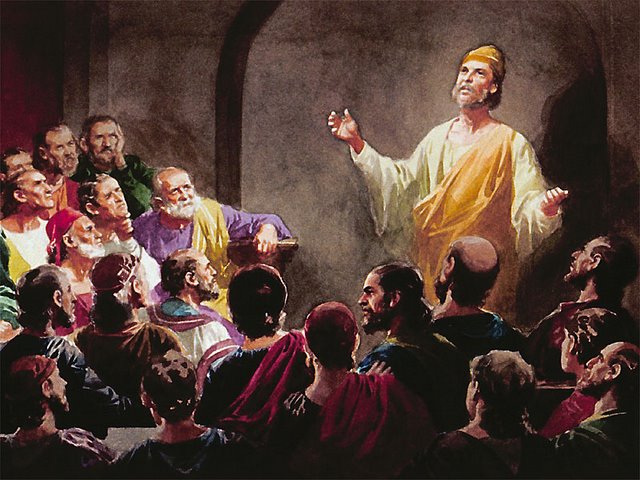 Jesus Confronting the Scribes and Pharisees