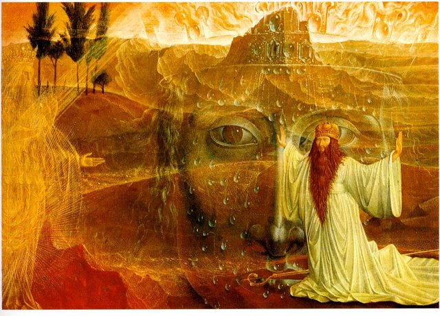 Moses At The Burning Bush
