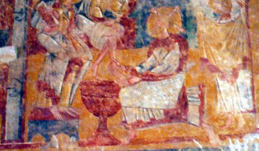 Chalivoy Milon - Christ Washes Peters Feet 