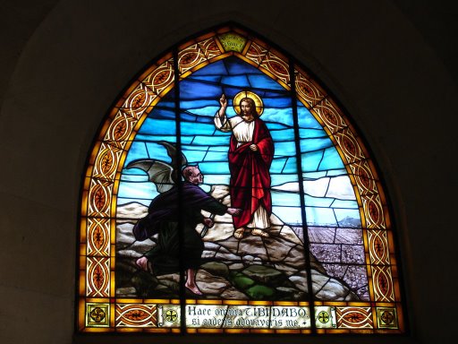 Jesus is Tempted by the Devil