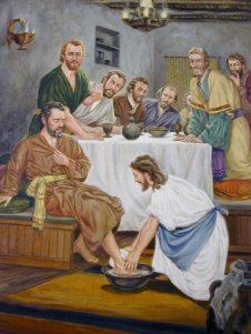 Jesus Washes Disciples Feet